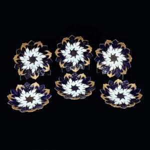 CONJUNTO DE 6 PRATOS EM PORCELANA MEISSEN