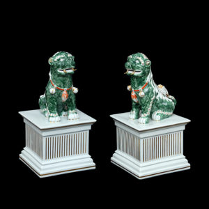 PAR DE CÃES DE FOO VA