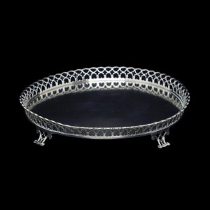 SALVA DE GRADINHA COM 4 PÉS