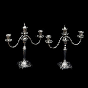 CANDELABROS DE TRÊS LUMES